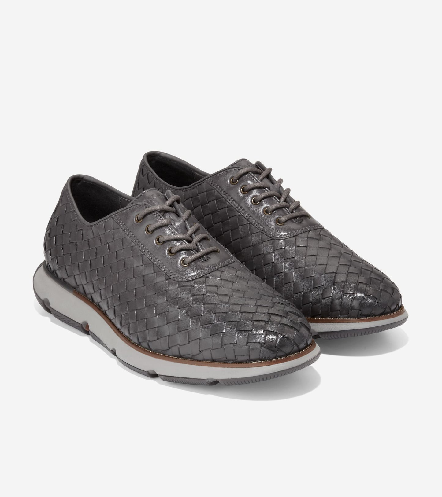 C36525:PAVEMENT WOVEN LEATHER/TITANIUM