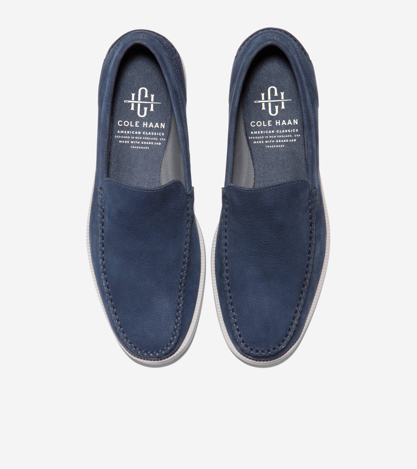 C40674:NAVY BLAZER NUBUCK / ANCIENT SCROLL