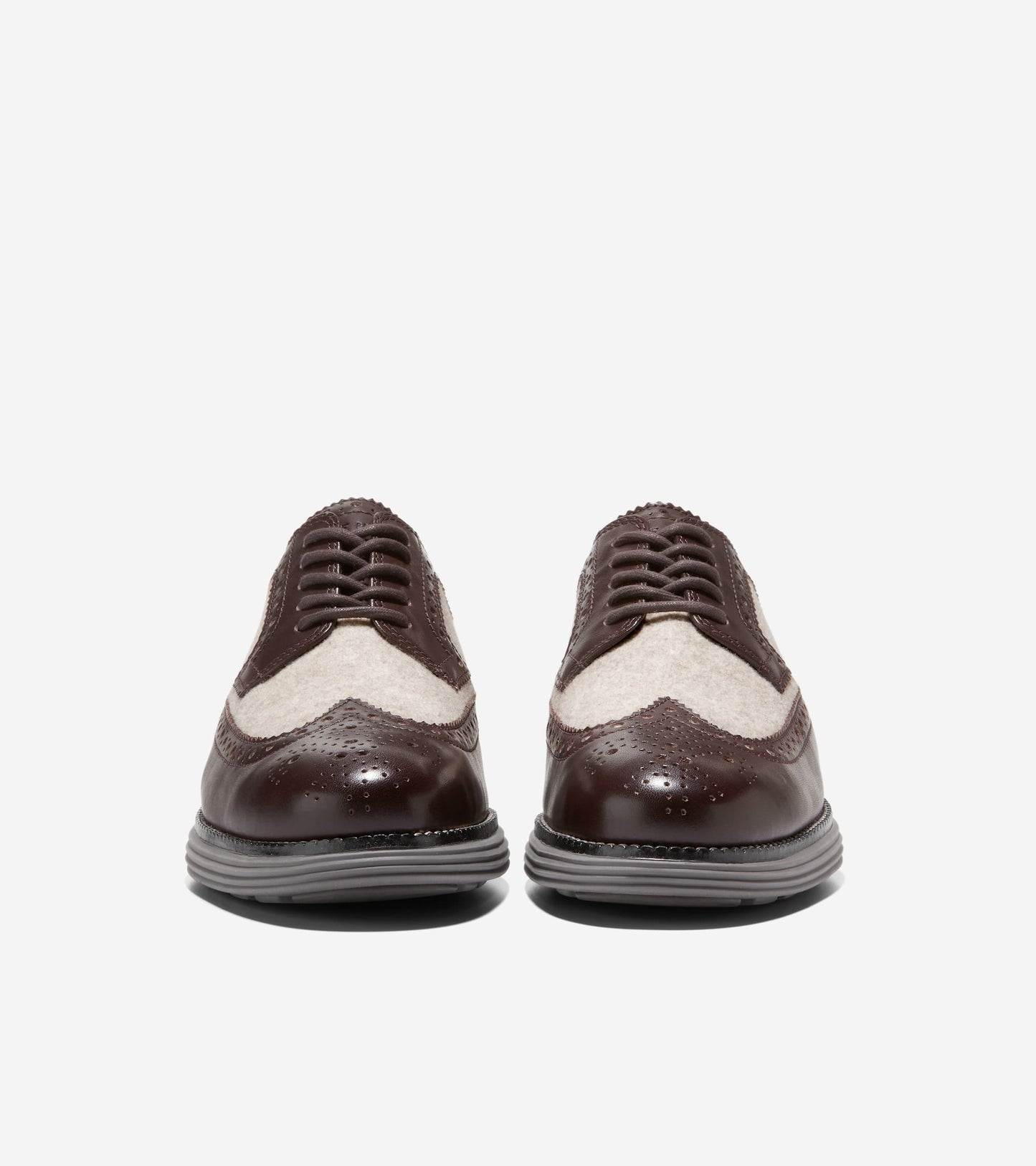 C36512:EARTHLITE/TAUPE RECYCLED WOOL/DARK CHOCOLATE/BLACK