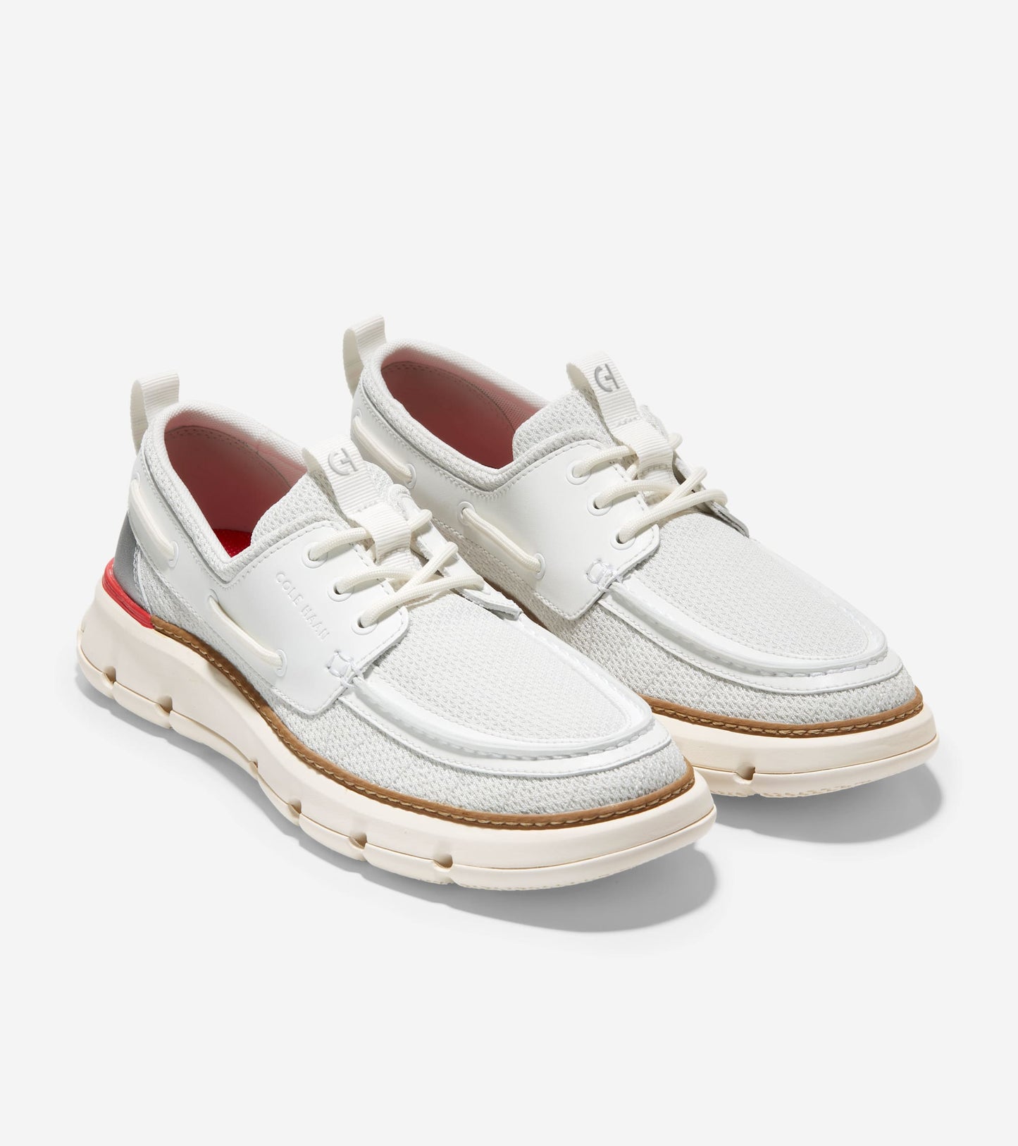 C35975:BLANC DE BLANC/POPPY RED/IVORY