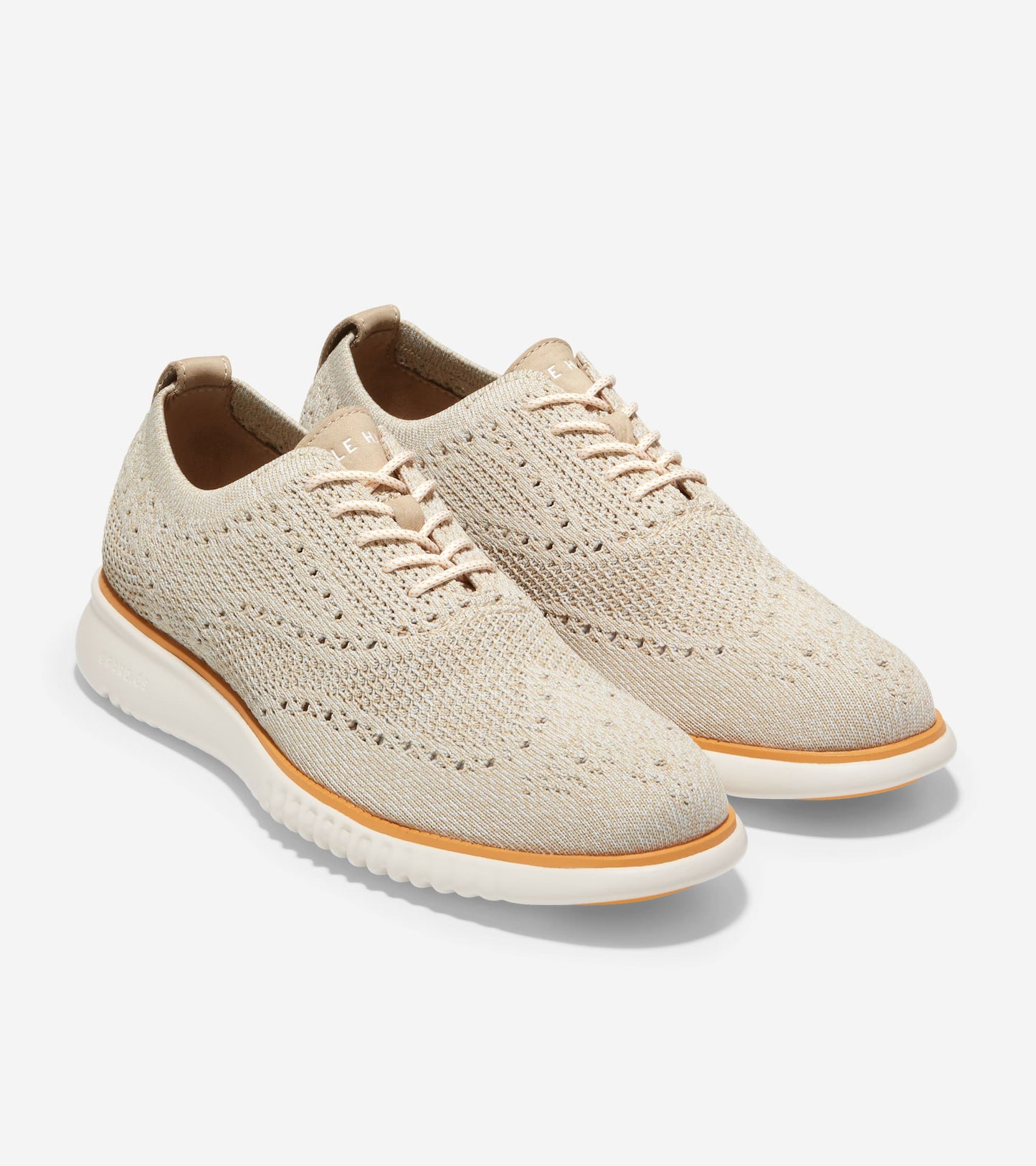 C35111:CH MORTAR TWISTED KNIT/BLANC