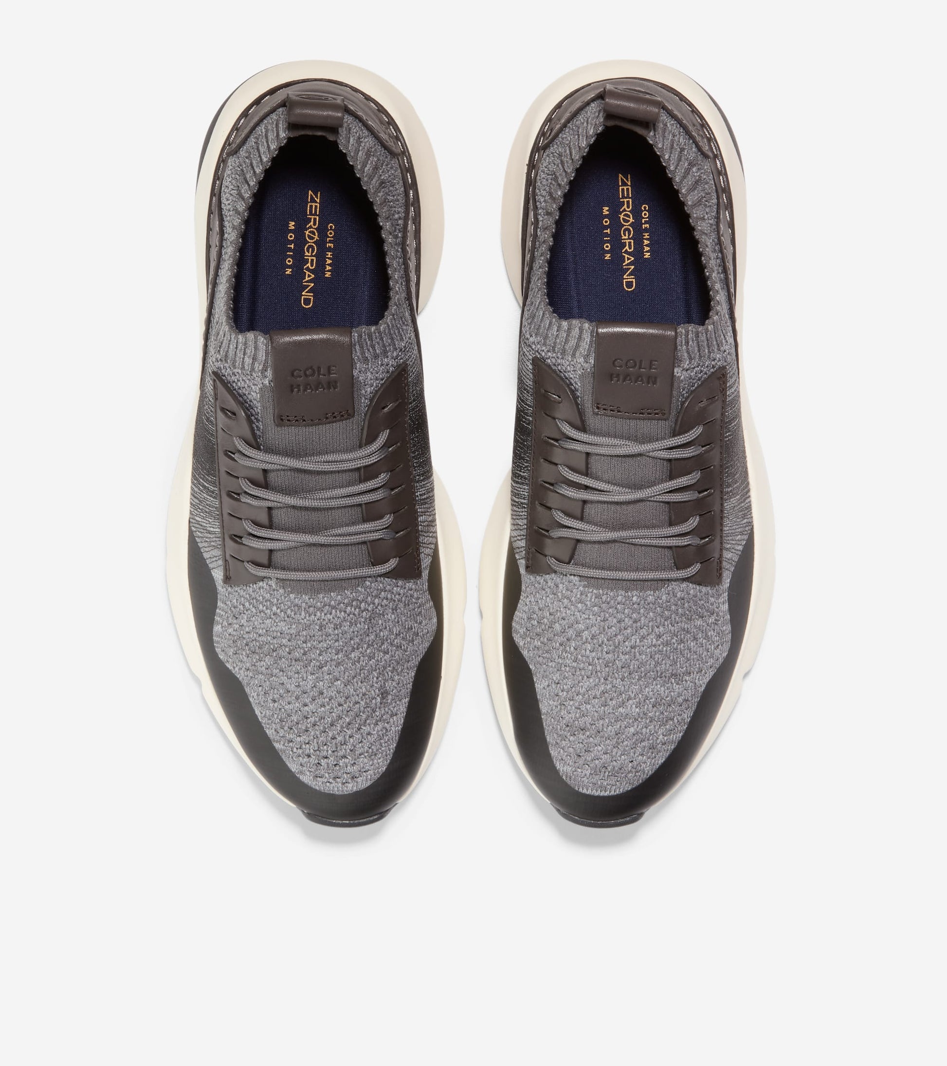 C36455:GRAY PINSTRIPE/QUIET SHADE/SLEET KNIT/BLACK/IVORY