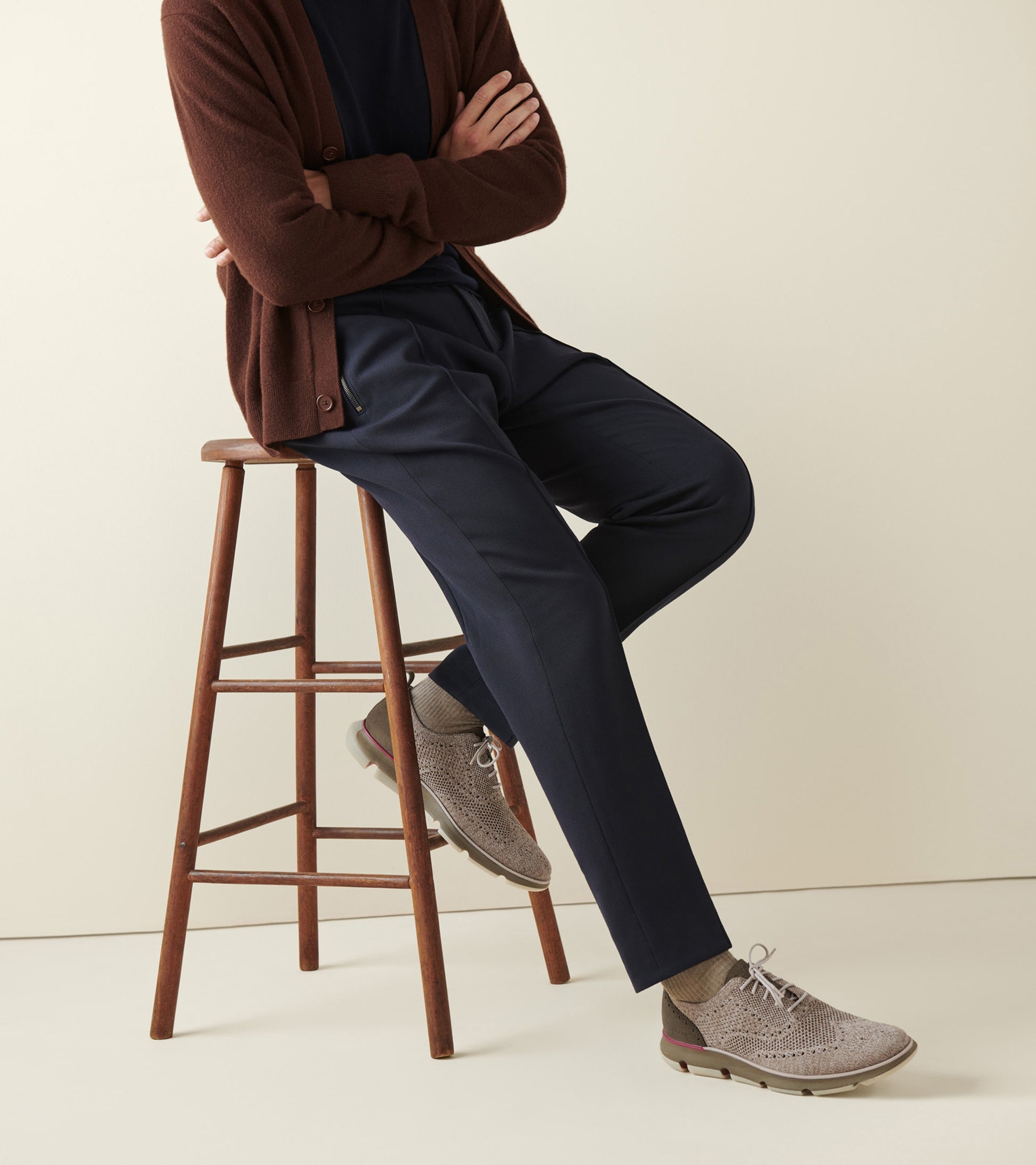 C36212:STONE GRAY KNIT/ANGORA