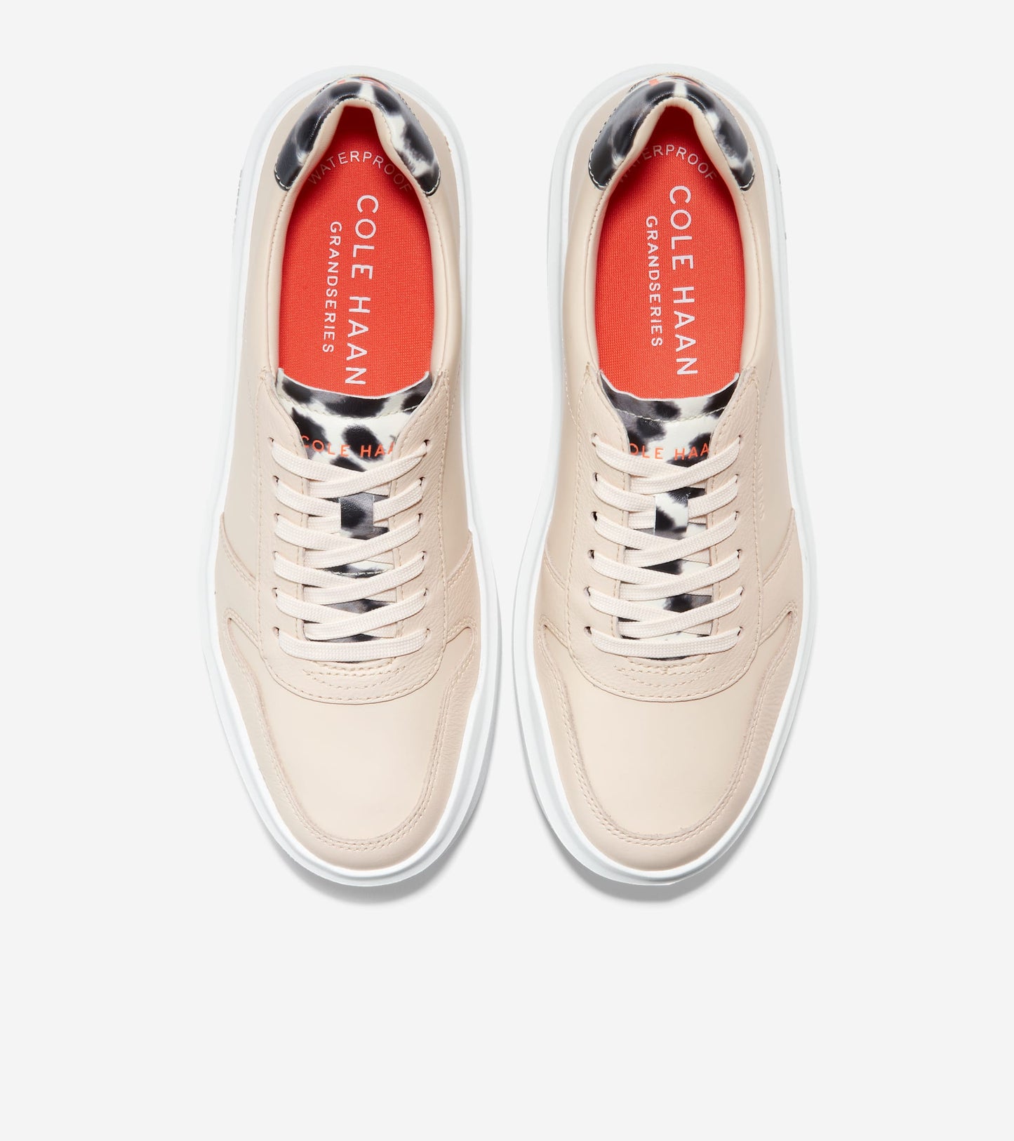 W23542:SHORTBREAD/LEOPARD PRINT/WHITE/CHERRY TOMATO