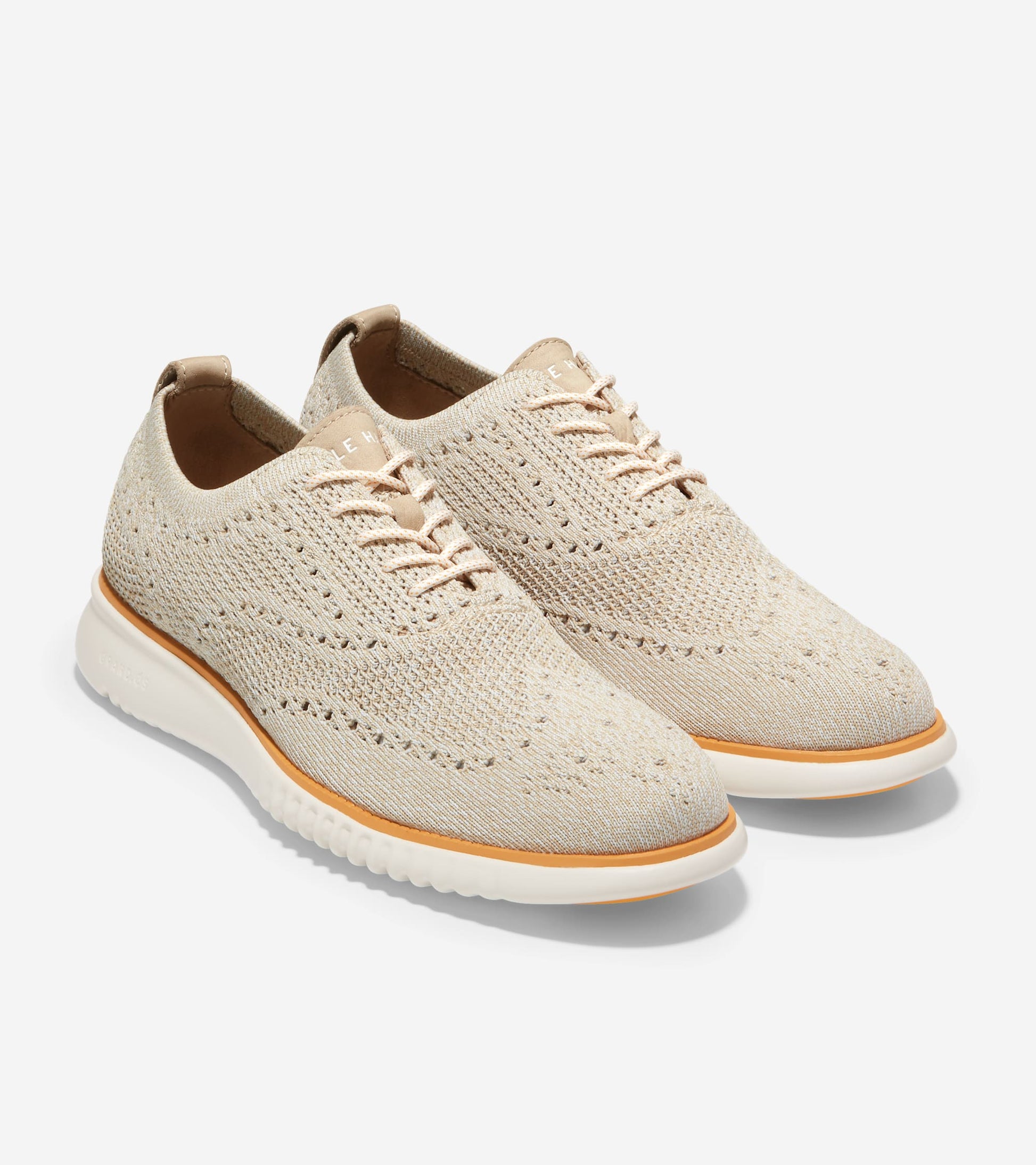 C35111:CH MORTAR TWISTED KNIT/BLANC