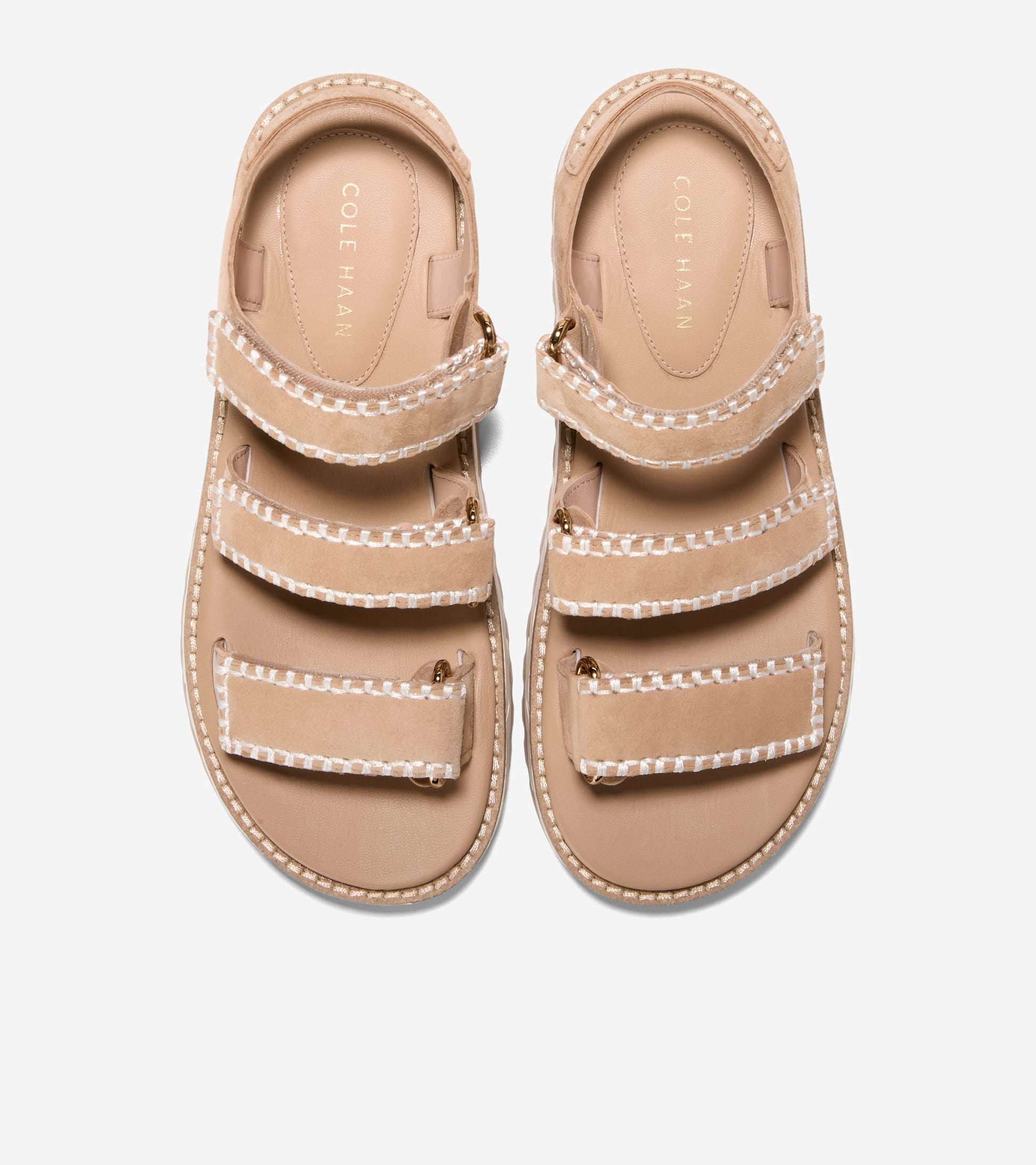 W33220:CH TUSCAN SAND SUEDE/IVORY-CH TUSCAN SAND