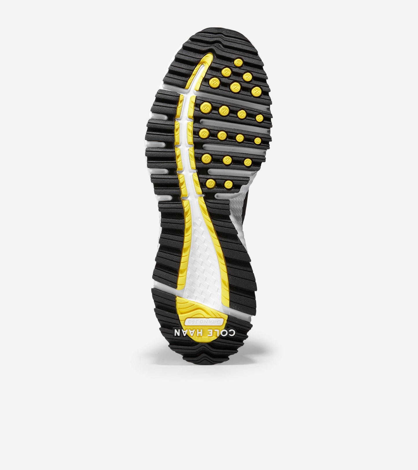 C35804:BLACK/GRAY PINSTRIPE/CYBER YELLOW