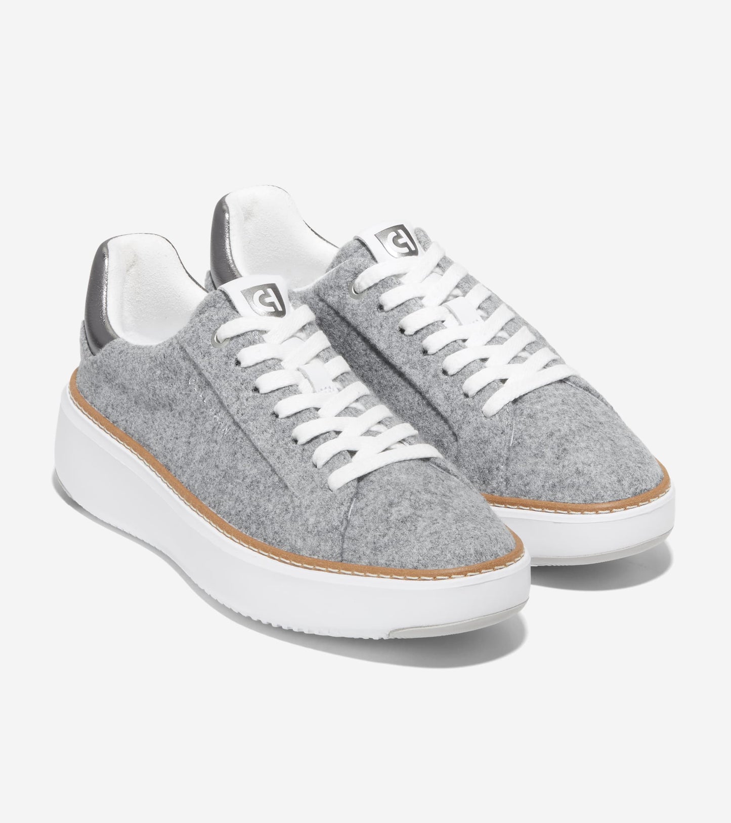 W29272:GREY WOOL/DK SILVER/OPTIC WHITE