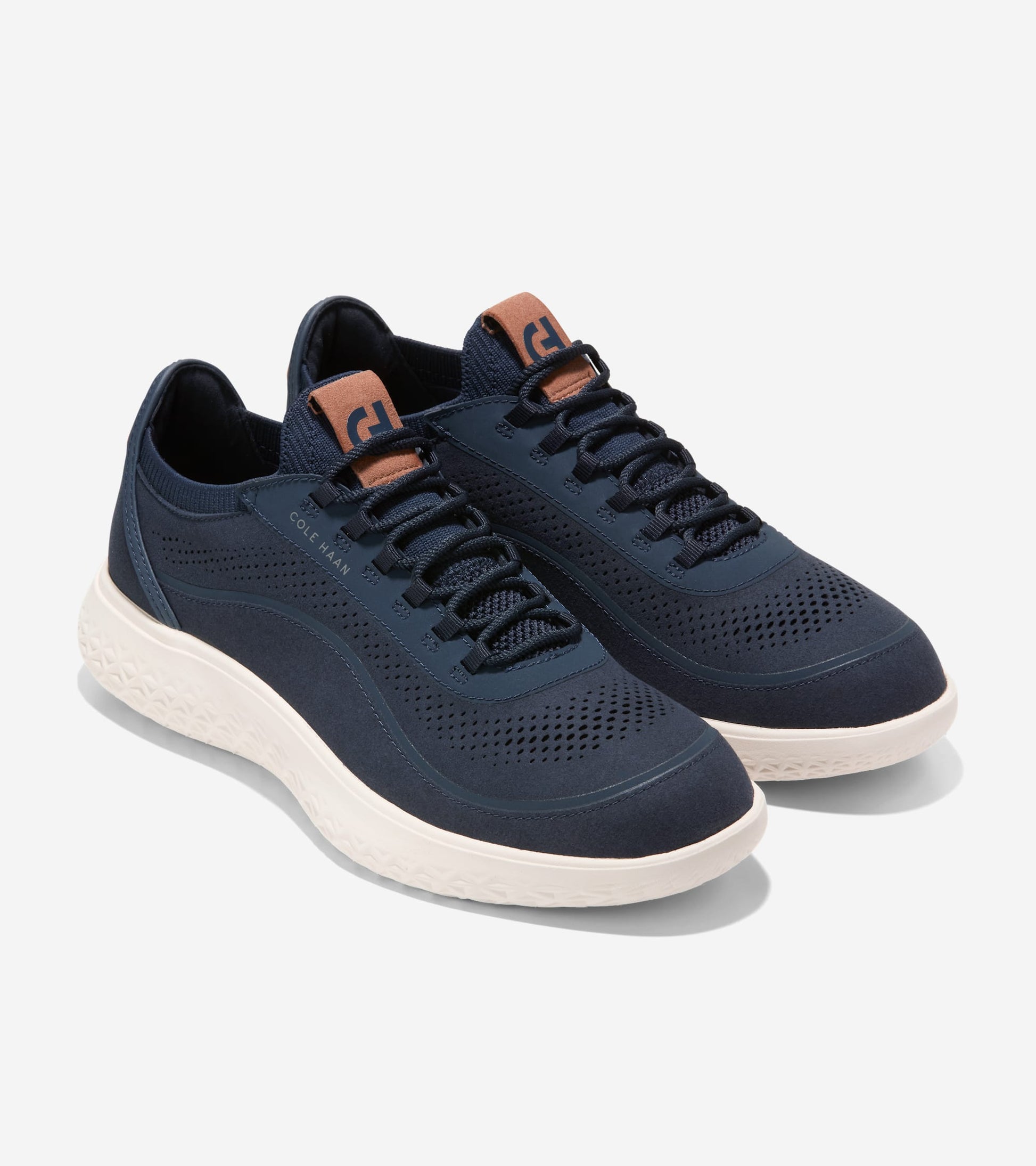 C43970:NAVY BLAZER / CH BRITISH TAN / IVORY