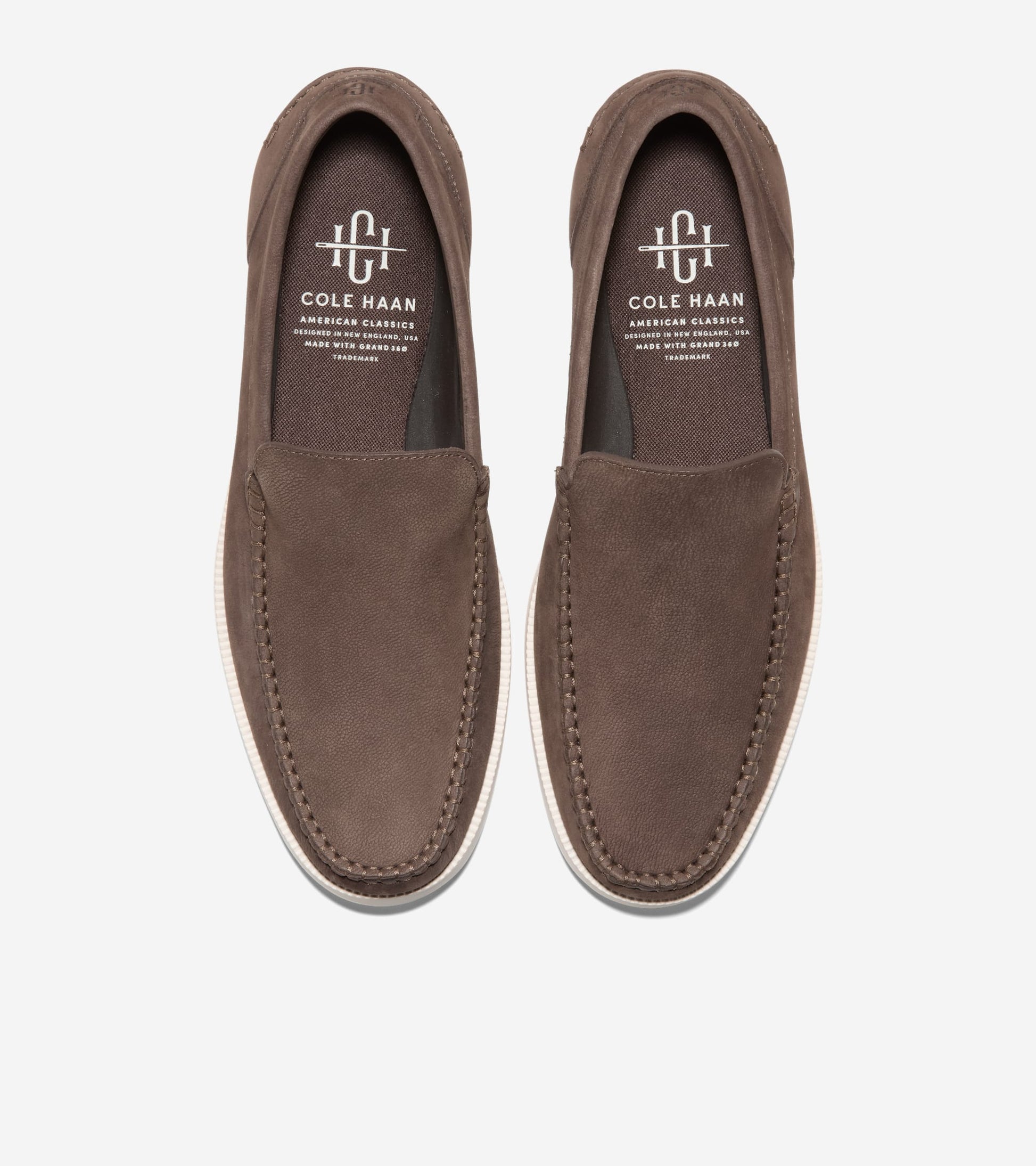 C41456:TRUFFLE NUBUCK / IVORY