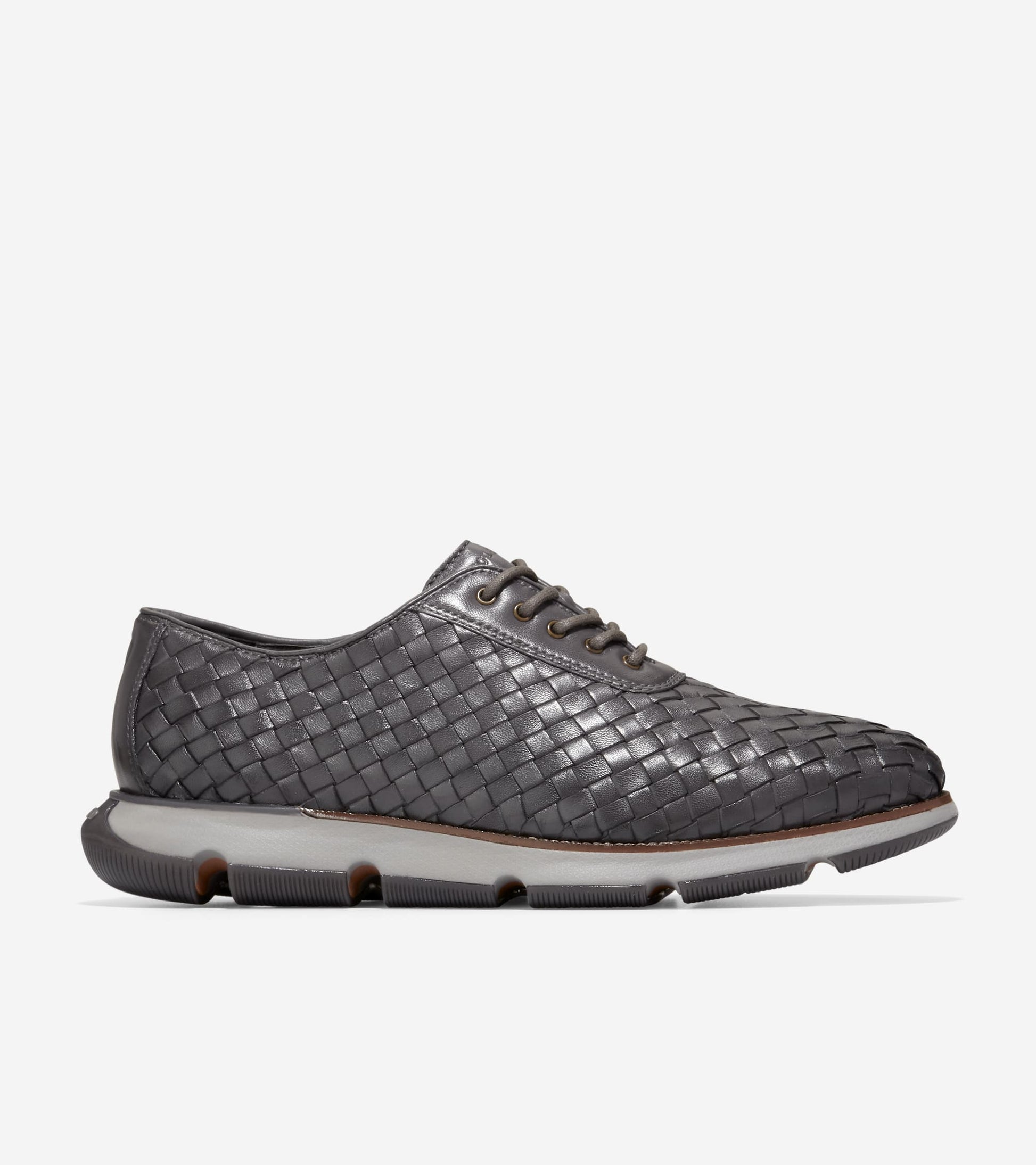 C36525:PAVEMENT WOVEN LEATHER/TITANIUM