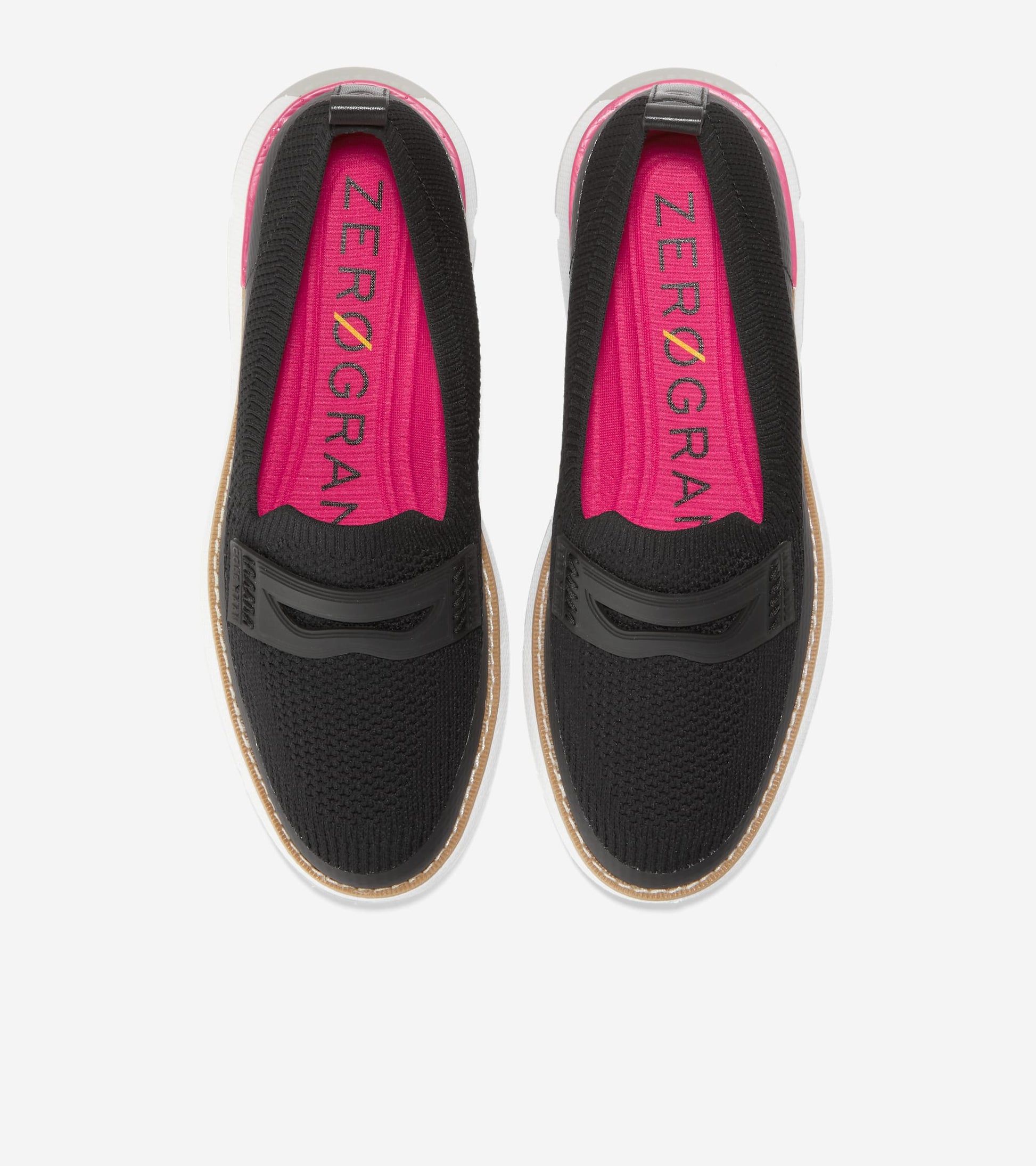 W21317:BLACK KNIT/ BLACK MOLDED TPU/ BRIGHT BERRY POP/ OPTIC WHITE