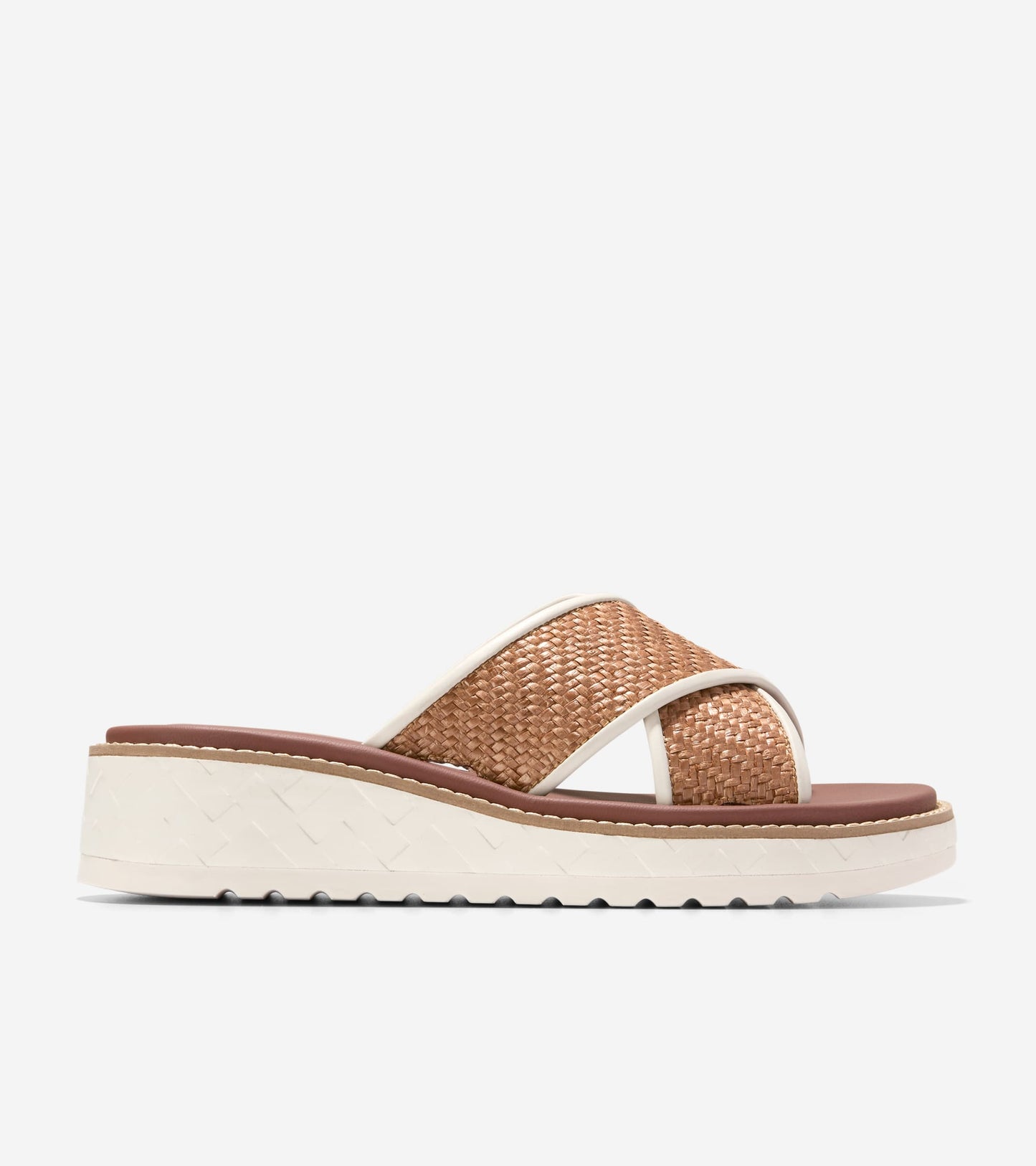 W32816:TAN RAFFIA/IVORY