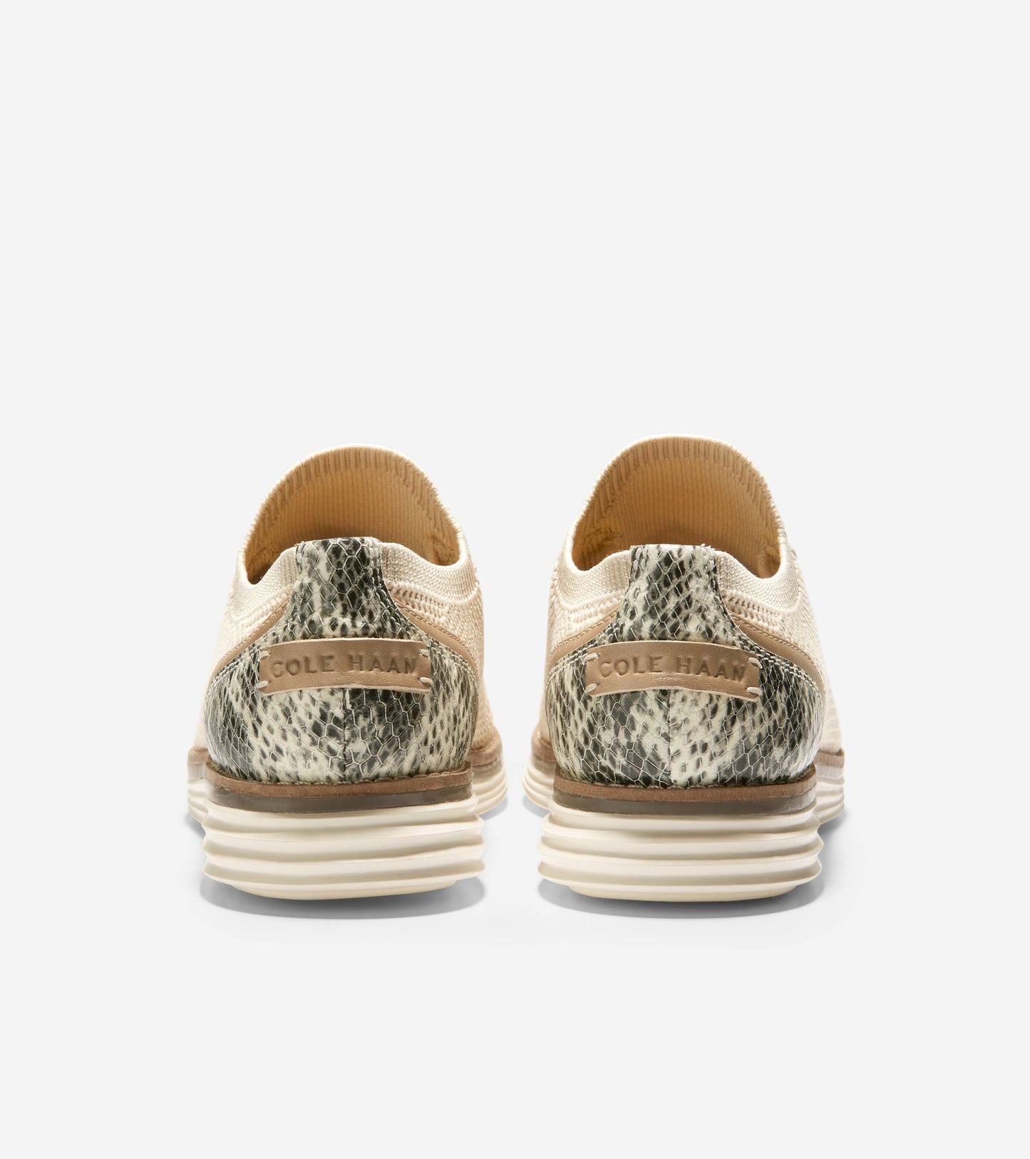 W22404:CH OAT STITCHLITE/CH BIRCH LEATHER/NAGA PRNTED SNAKE/IVORY MIDSOLE
