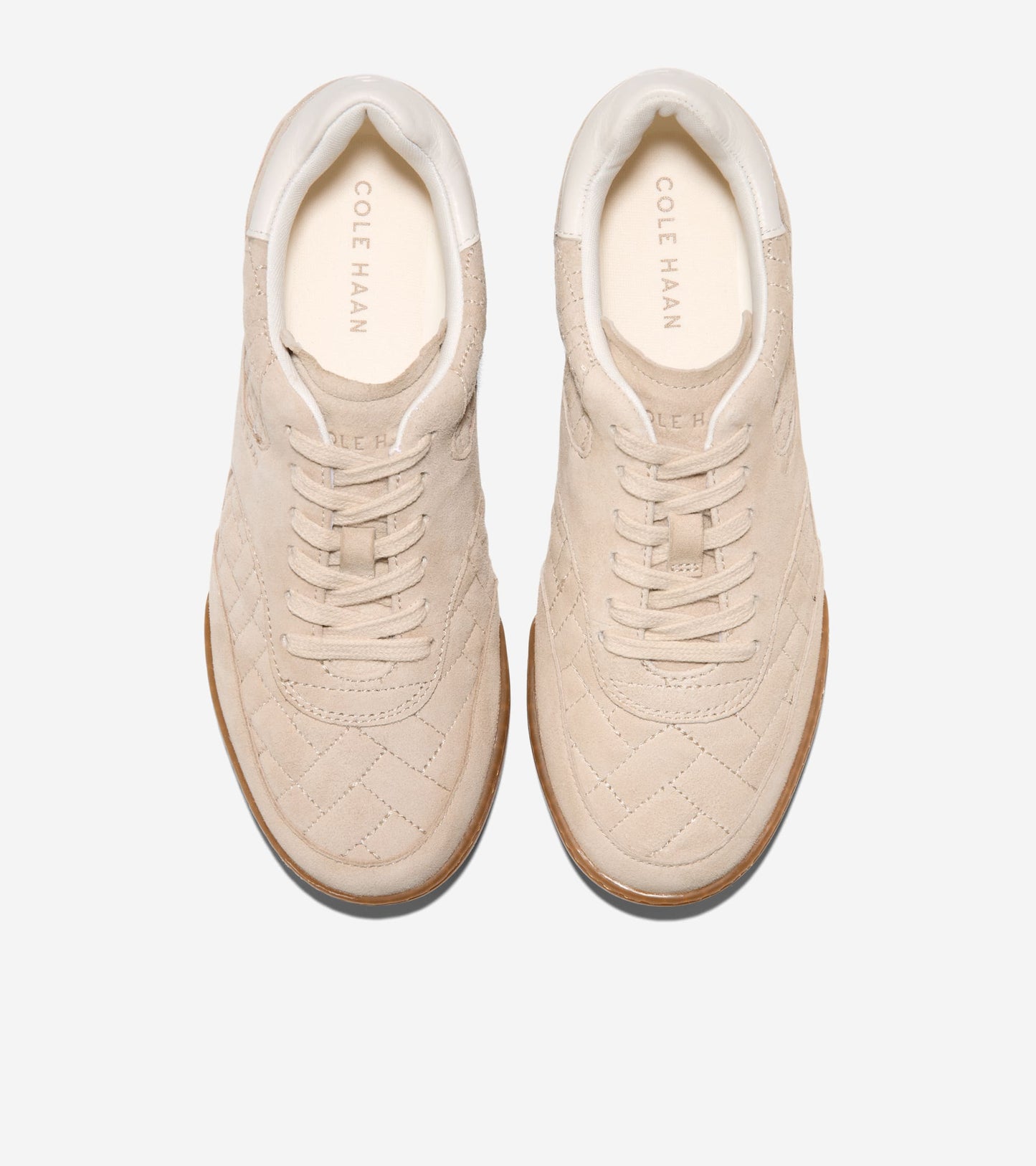 W33763:CH LT SESAME SUEDE/IVORY
