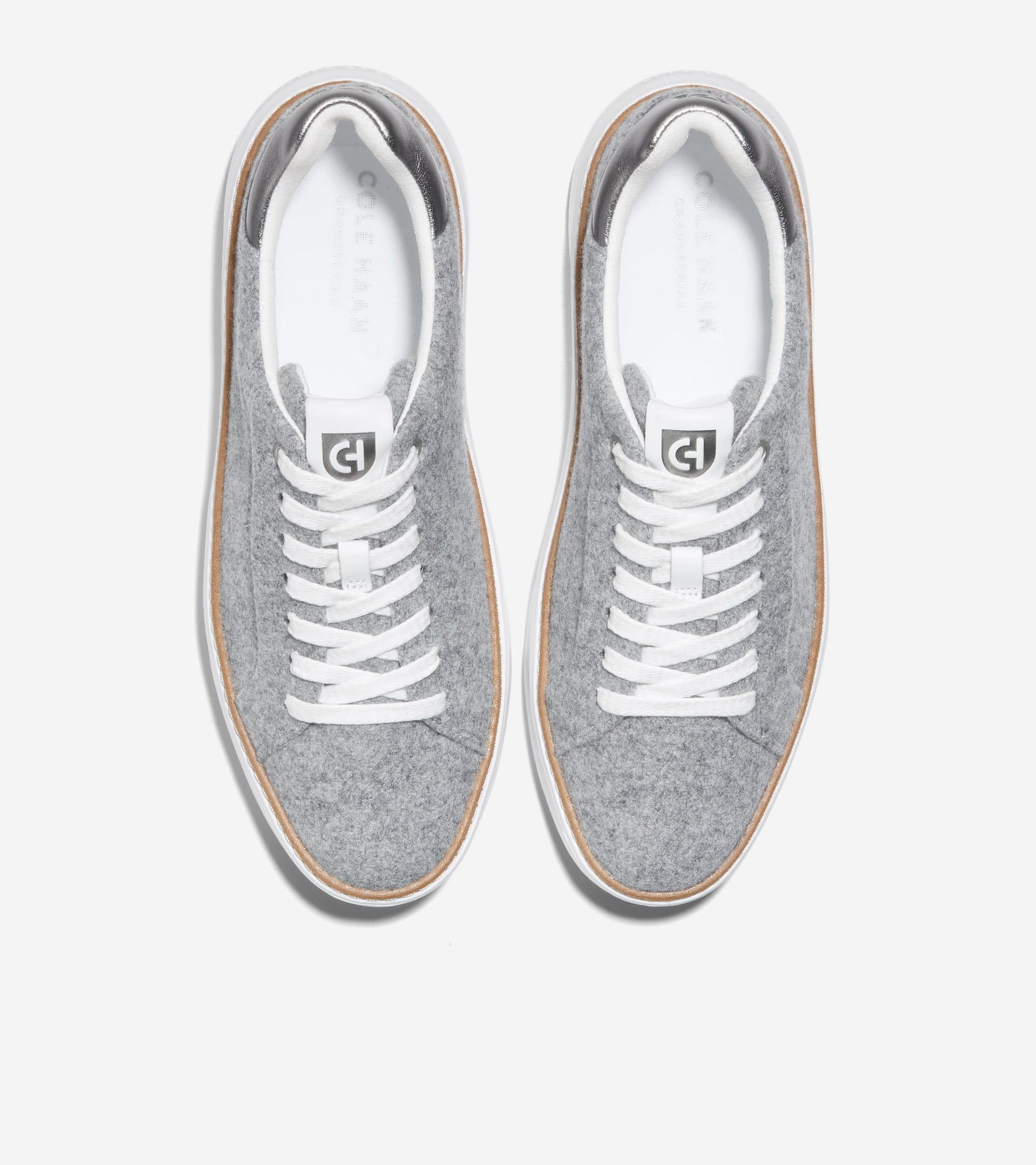 W29272:GREY WOOL/DK SILVER/OPTIC WHITE