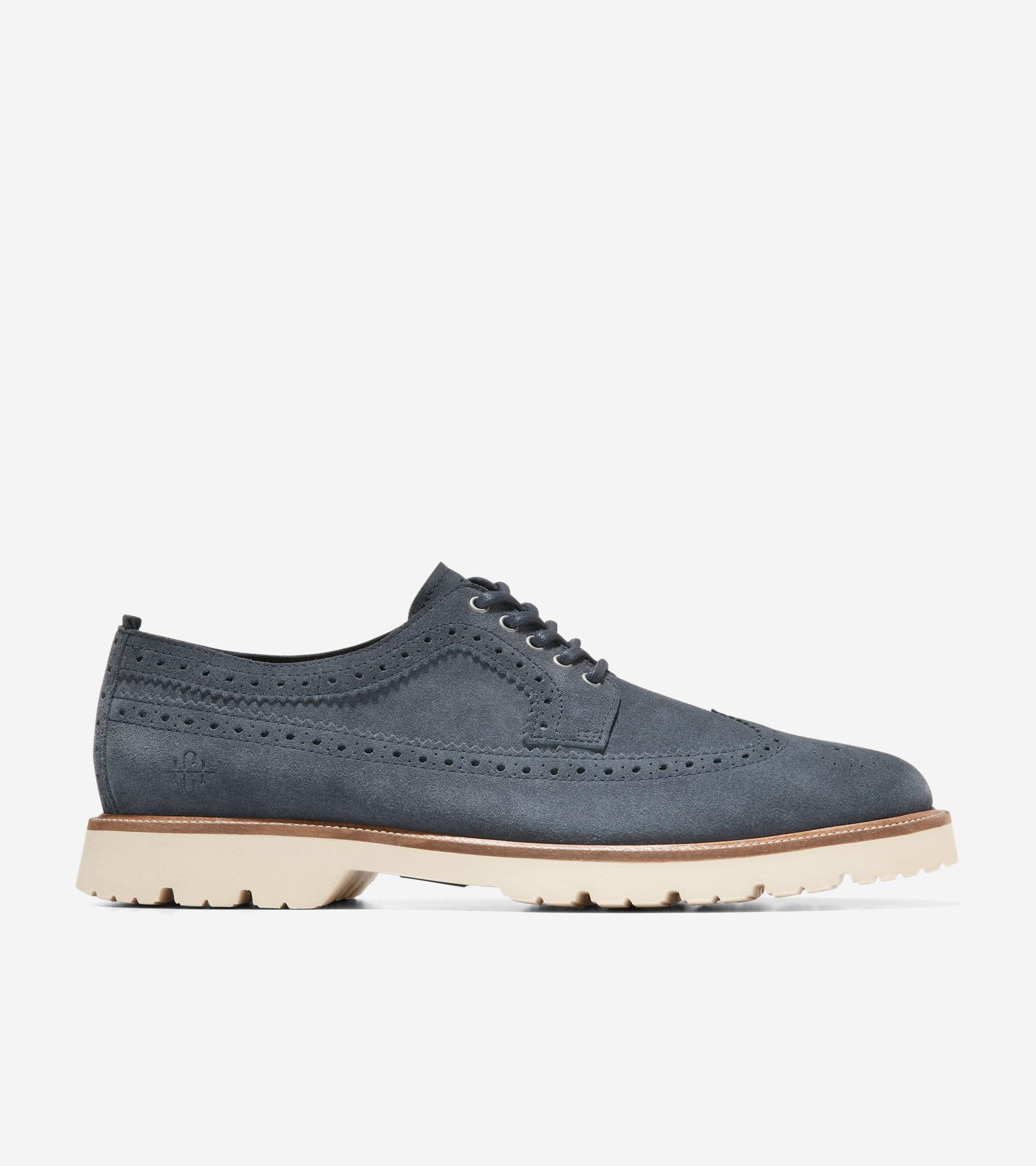 C36045:NAVY BLAZER SUEDE/ALABASTER GLEAM